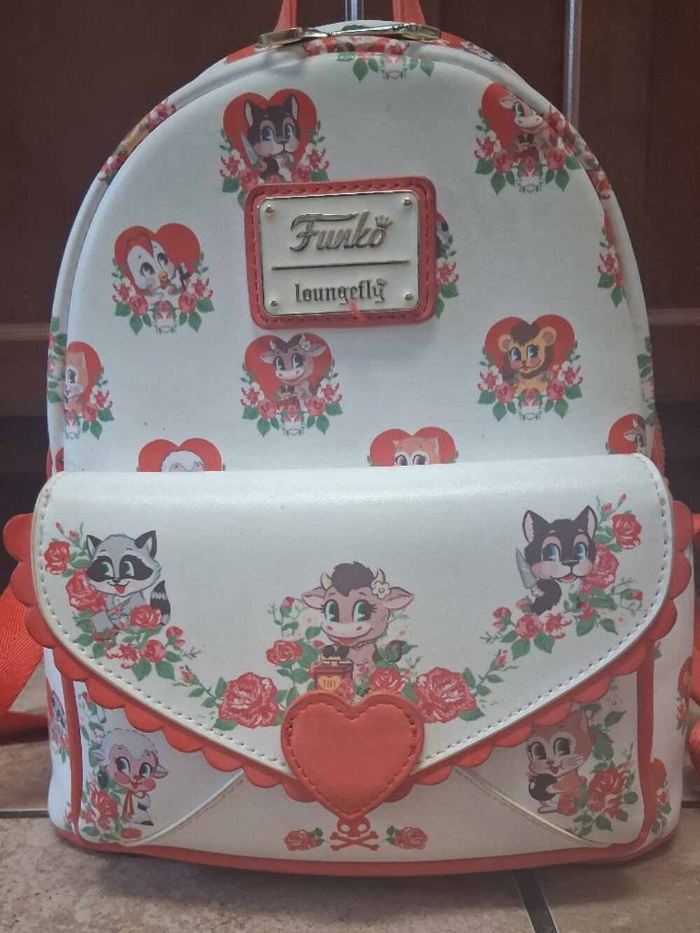 Loungefly Funko Villianous Valentines Cosplay Mini Backpack